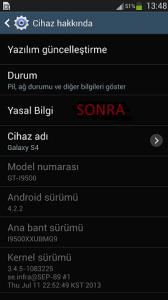 Galaxy s4 yazılım güncelleme 2
