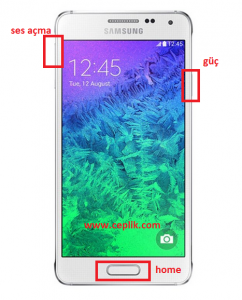 samsung a500 galaxy a5 format atma