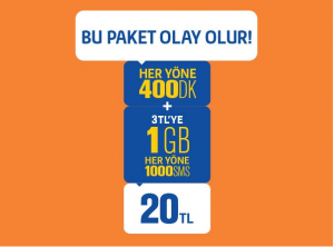 turkcell süper olay paketi